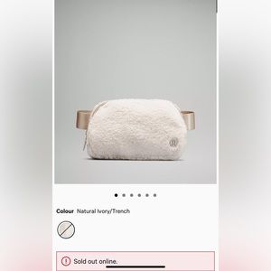 Lululemon everywhere beltbag (FLEECE)